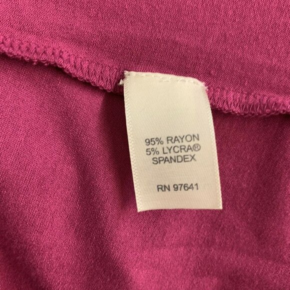 J. Jill Pink Solid Sleeveless Top Scoop Neck Stretch Blouse - Picture 4 of 4